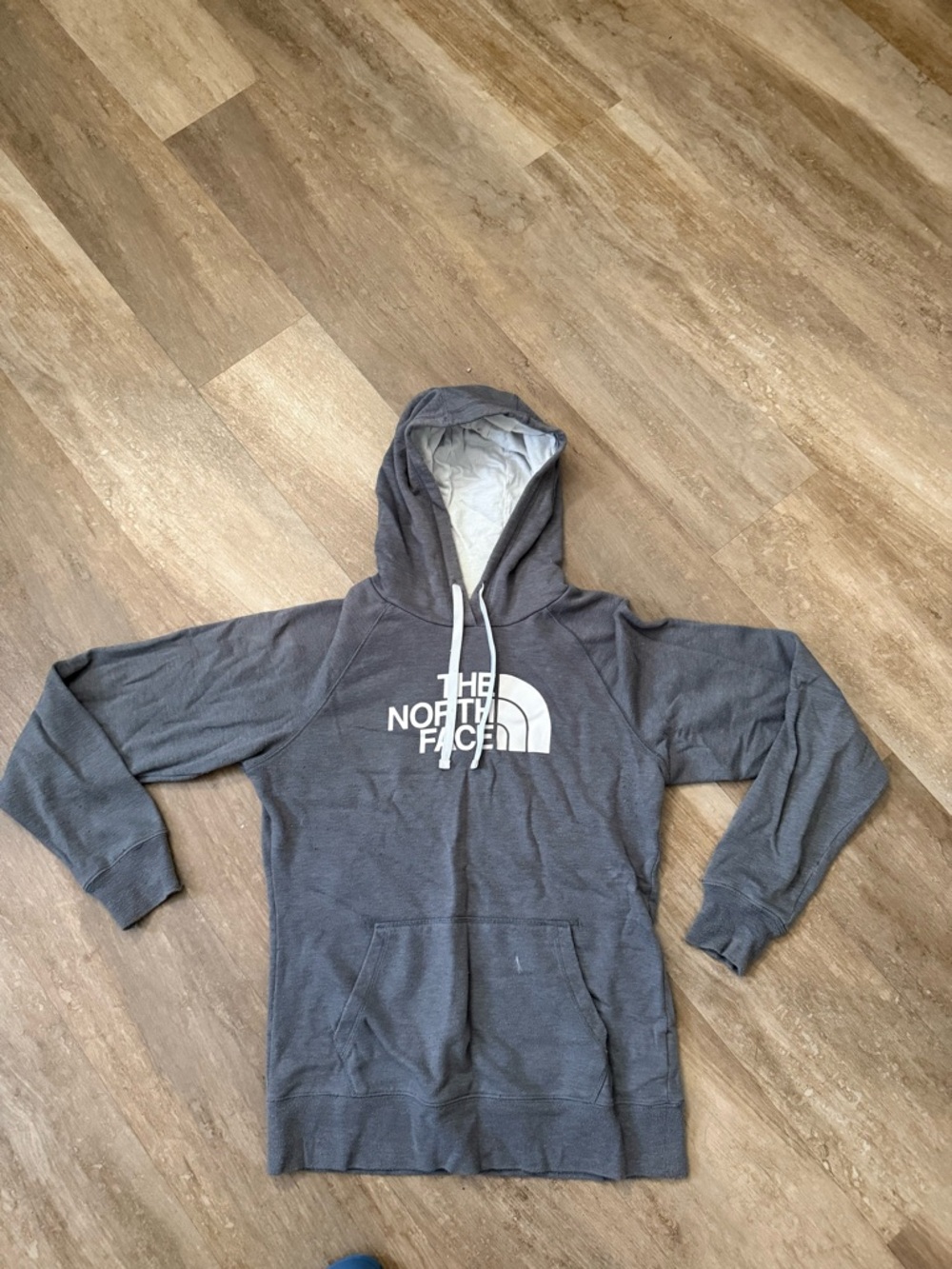The North Face Slate Gray Logo Hoodie